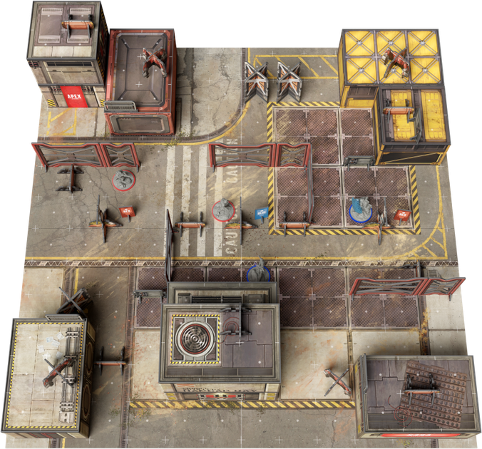 Dodatek do gry planszowej Glass Cannon Unpluged Apex Legends: Gra planszowa - Rozszerzenie: Plansza 1 (edycja polska) (5906954790118) - obraz 3