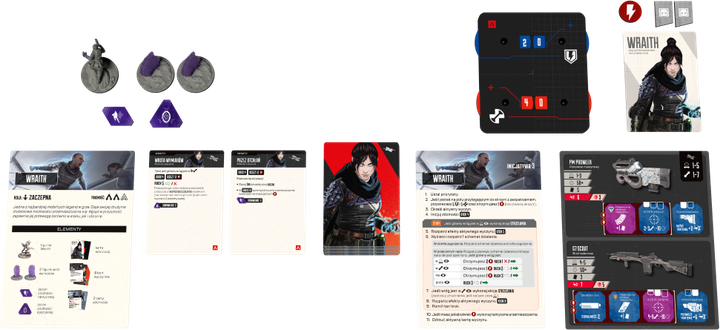 Dodatek do gry planszowej Glass Cannon Unpluged Apex Legends: Gra planszowa - Rozszerzenie: Solo i kooperacja (edycja polska) (5906954790095) - obraz 4