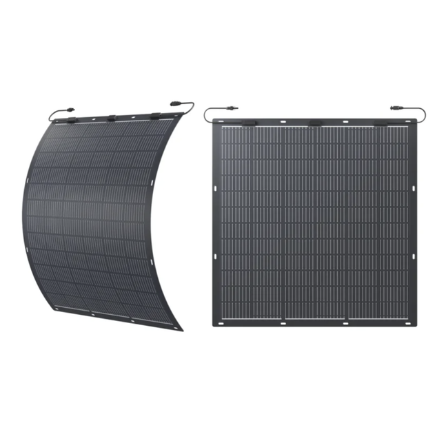 Набор 2 гибких солнечных панелей Growatt монокристаллические 2х210 Solar Panel 115х99 для инверторов и зарядных станций - изображение 2