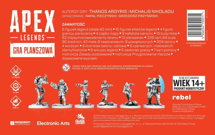 Gra planszowa Glass Cannon Unpluged Apex Legends (edycja polska) (5906954790071) - obraz 15