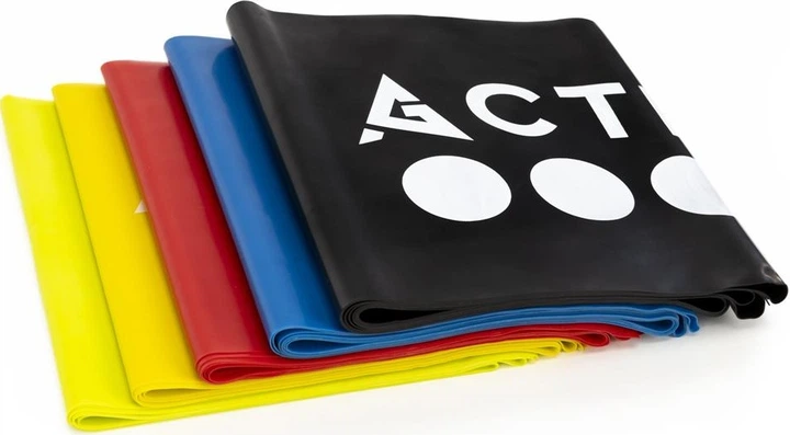 Zestaw gum oporowych Actiget do cwiczen silowych 1-15 kg 5 szt. ACT0106 (5908455309288) - obraz 3