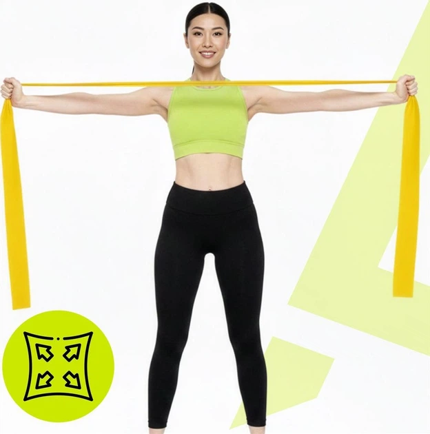 Zestaw gum oporowych Actiget do cwiczen silowych 1-15 kg 5 szt. ACT0106 (5908455309288) - obraz 13