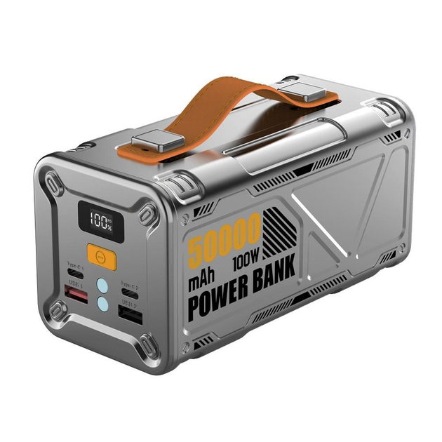 Повербанк Powerbank 50000 мА·ч для ноутбука, PD 100W, портативный, LED-индикатор, Type-C, быстрая зарядка - Фото 2 Повербанк Powerbank 50000 мА·ч для ноутбука, PD 100W, портативный, LED-индикатор, Type-C, быстрая зарядка - изображение 2