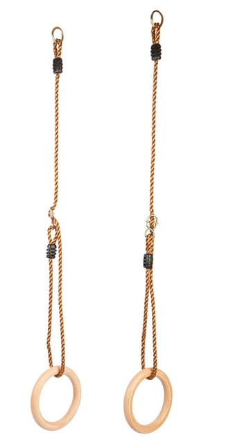 Kółka gimnastyczne Small Foot 11592 ​​drewniane (4020972115928) - obraz 2