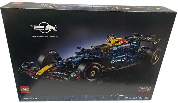 Zestaw klocków LEGO Technic Bolid F1 Oracle Red Bull Racing RB20 1639 elementów (42206) (955555916369166) - Outlet - obraz 3