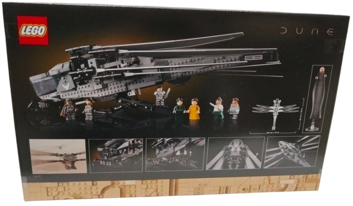 Zestaw klocków LEGO Icons Diuna — Atreides Royal Ornithopter 1369 elementów (10327) (955555915070922) - Outlet - obraz 4