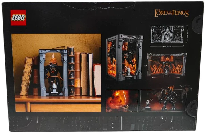 Zestaw klocków LEGO Icons Władca pierścieni: Book nook z Balrogiem 1201 element (10367) (955555915788754) - Outlet - obraz 7