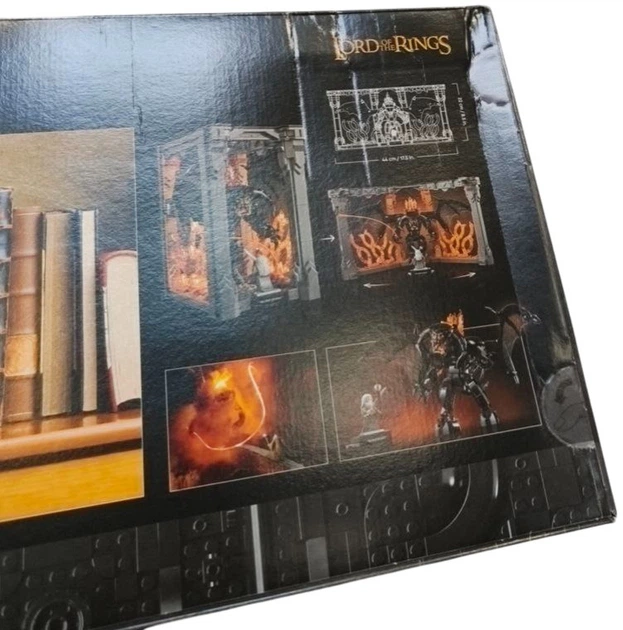 Zestaw klocków LEGO Icons Władca pierścieni: Book nook z Balrogiem 1201 element (10367) (955555915788788) - Outlet - obraz 2