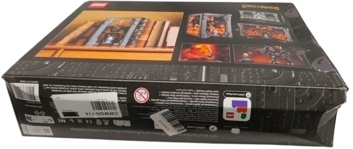 Zestaw klocków LEGO Icons Władca pierścieni: Book nook z Balrogiem 1201 element (10367) (955555915788796) - Outlet - obraz 6