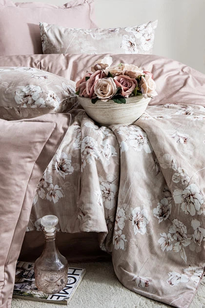 Постільна білизна євро розмір Saheser Digital Premium Satin Romantica - Фото 3 Постільна білизна євро розмір Saheser Digital Premium Satin Romantica - зображення 3