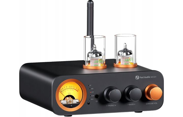 Ламповий підсилювач Hi-Fi DAC 2×105 Вт Fosi Audio MC331 - Фото 1 Ламповий підсилювач Hi-Fi DAC 2×105 Вт Fosi Audio MC331 - зображення 1
