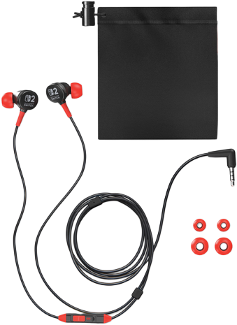 Навушники PowerA Nintendo Switch 2 Black/Red (0617885154317) - зображення 5