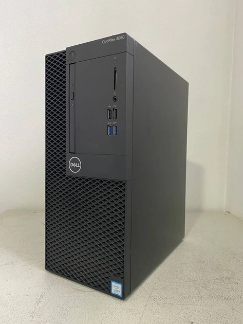 Компьютер Dell OptiPlex 3060 Tower / Intel Core i3-8100 (4 ядра по 3.6 GHz) / 8 GB DDR4 / 128 GB SSD / Intel UHD Graphics 630 / DVD-ROM б/у - Фото 2 Компьютер Dell OptiPlex 3060 Tower / Intel Core i3-8100 (4 ядра по 3.6 GHz) / 8 GB DDR4 / 128 GB SSD / Intel UHD Graphics 630 / DVD-ROM б/у - изображение 2