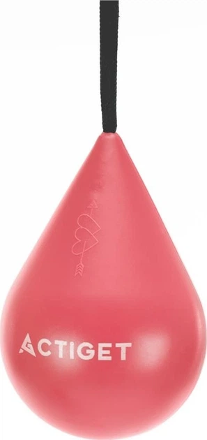 Hula-hop Actiget z obciążeniem i wypustkami masującymi 35 cm Czerwony ACT0139 (5908455309615) - obraz 3