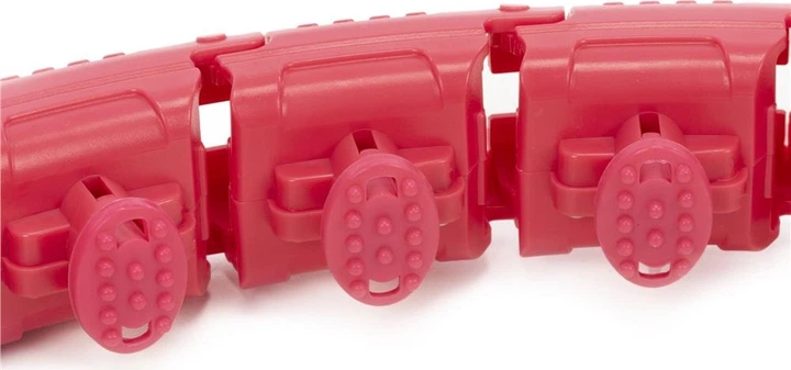 Hula-hop Actiget z obciążeniem i wypustkami masującymi 35 cm Czerwony ACT0139 (5908455309615) - obraz 6