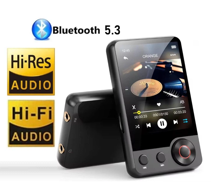 MP3 плеер Benjie D53 2.4" Bluetooth 5.3 Hi-Fi 32Gb со встроенным динамиком металлический - изображение 10