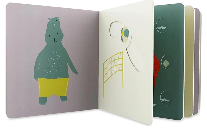 Книжка з рухомими механізмами Trixie Пляж  (5400858356277) - зображення 3