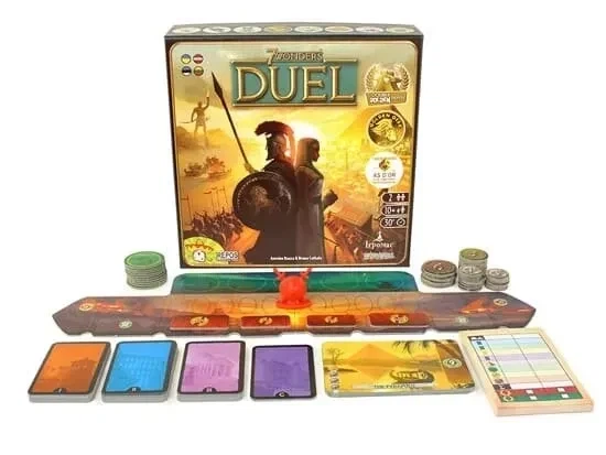 Настільна гра 7 Wonders Duel (7 Чудес Дуель) (українське видання) - Фото 2 Настільна гра 7 Wonders Duel (7 Чудес Дуель) (українське видання) - зображення 2