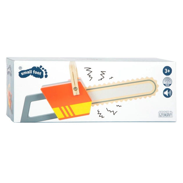 Ланцюгова пила Small Foot з звуком дерев'яна 5410744 (4020972123626) - зображення 6