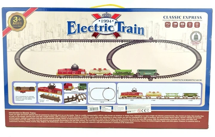 Kolejka elektryczna Dromader Classical Train na baterie 1357082 (6900313570822) - obraz 2