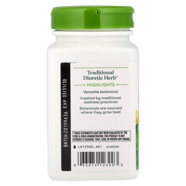 Корень одуванчика Nature's Way "Dandelion Root" 1575 мг (100 веганских капсул) - изображение 3