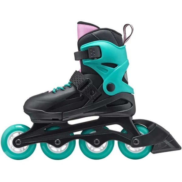 Ролики Rollerblade Fury 33-38 Black/Teal (1012-07373500-3C1-33-38) - Фото 3 Ролики Rollerblade Fury 33-38 Black/Teal (1012-07373500-3C1-33-38) - зображення 3