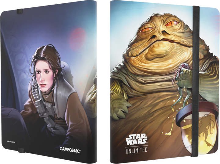 Альбом для карток Gamegenic Star Wars Unlimited Card Game 18 Pocket Leia Organa Jabba the Hutt (4251715422519) - зображення 9