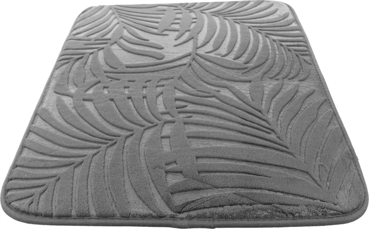 Килимок для ванної кімнати Kadax Anciles 45 x 70 см Сірий K11598 (5906638313008) - зображення 3