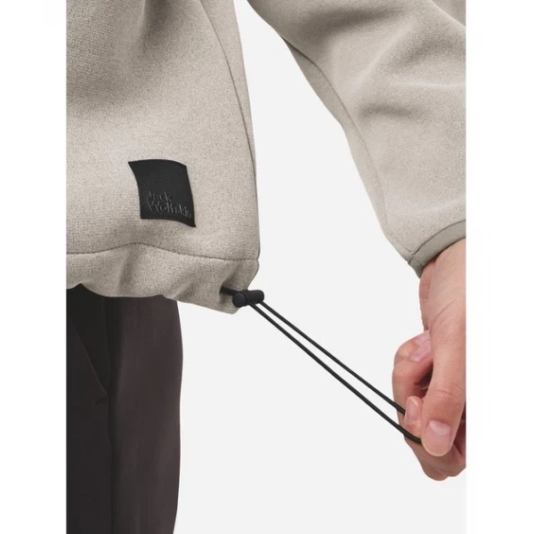 Кофта Jack Wolfskin Wanderest Pullover W XS Бежевый (1109-4064886321303) - изображение 5