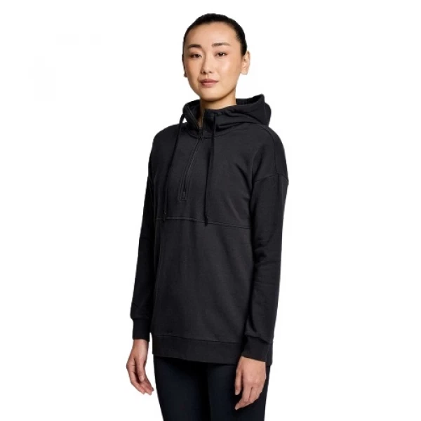 Кофта Saucony Recovery Zip Tunic Black M (1097-800469-BKA3 M) - Фото 1 Кофта Saucony Recovery Zip Tunic Black M (1097-800469-BKA3 M) - изображение 1