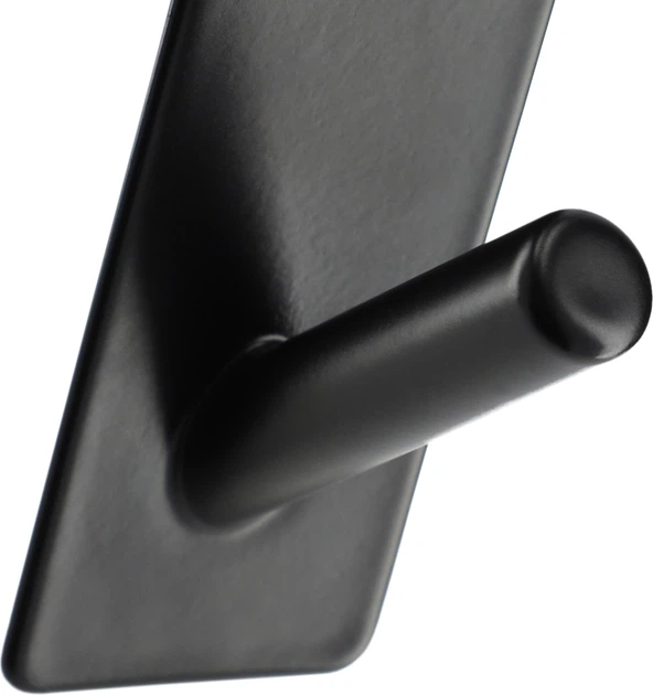 Haczyki na drzwi Kadax Besse podwójne 2 szt. Czarne K9656 (5903699492246) - obraz 6