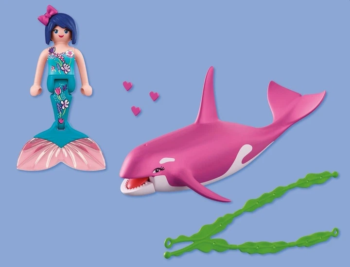 Набір іграшок Playmobil Mermaid Косатка з русалкою 72106 (4008789721068) - зображення 3
