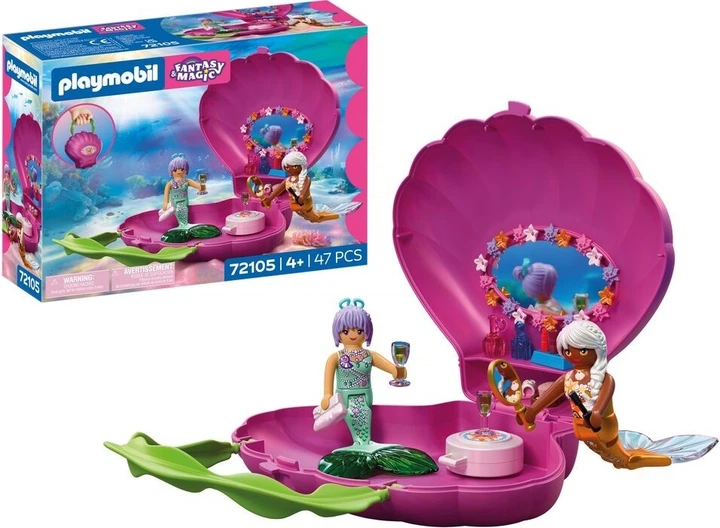 Набір іграшок Playmobil Mermaid Сумка з мушлями русалки 72105 (4008789721051) - зображення 2