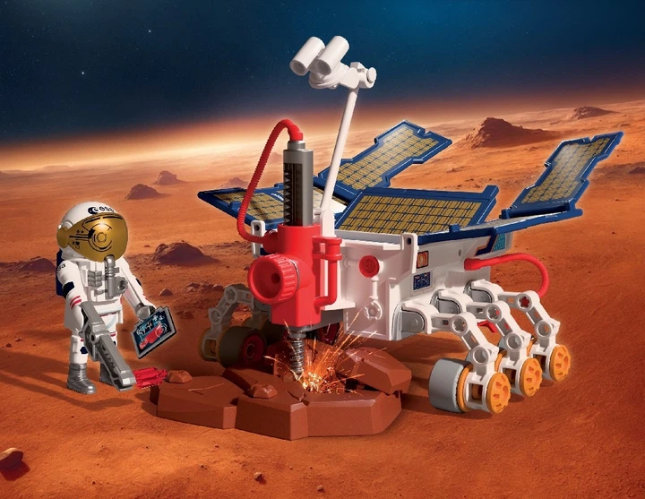 Zestaw zabawek Playmobil Space Łazik badawczy ESA Mars 72012 (4008789720122) - obraz 3