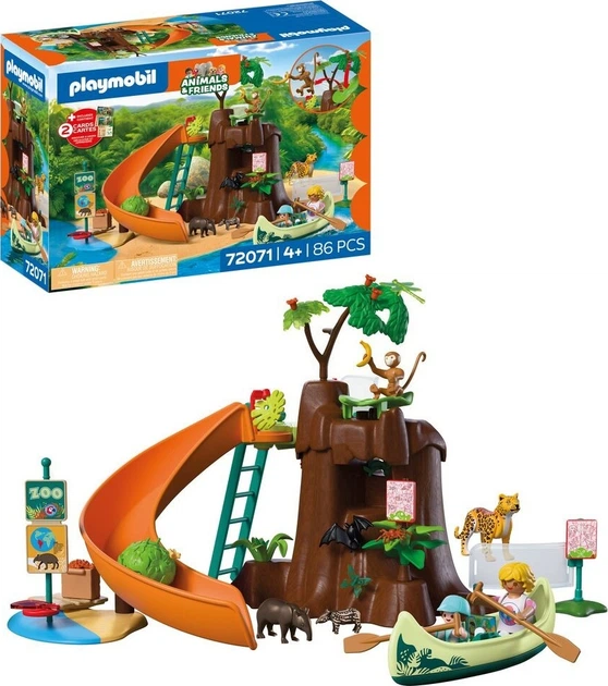 Zestaw zabawek Playmobil Animals and Friends Zoo: Przygoda w dżungli 72071 (4008789720719) - obraz 2