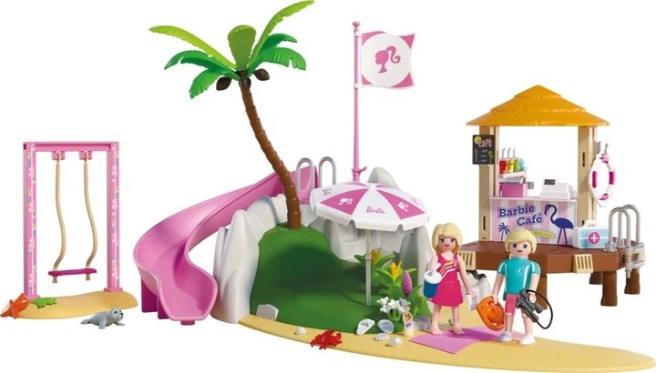 Набір іграшок Playmobil Barbie Кафе на пляжі 72121 (4008789721211) - зображення 3