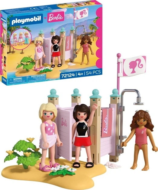 Zestaw zabawek Playmobil Barbie Stylizacje plażowe 72124 (4008789721242) - obraz 2