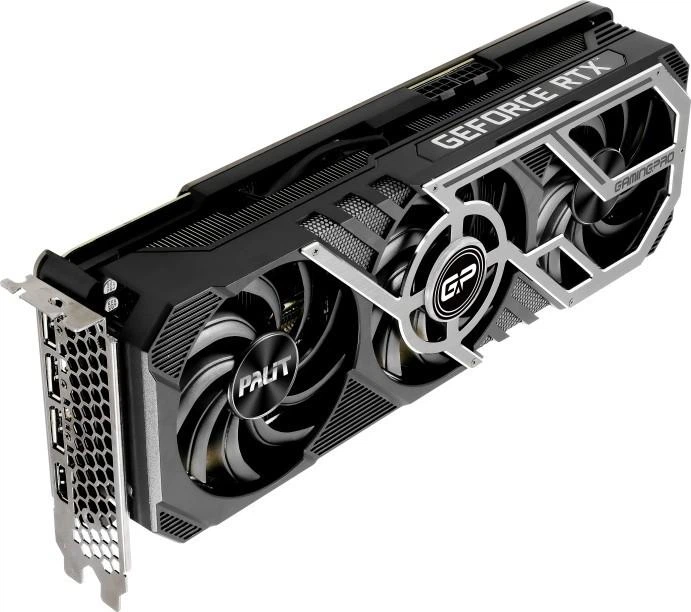 Видеокарта Palit RTX 3080 10Gb GamingPro OC (NED3080S19IA-132AA) (GDDR6X, 320 bit, PCI-E v4.0 x16) Б/у - изображение 7