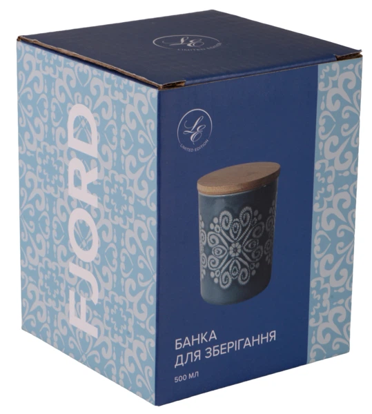 Банка Limited Edition Fjord 500 мл (JH6009-9) - Фото 2 Банка Limited Edition Fjord 500 мл (JH6009-9) - изображение 2