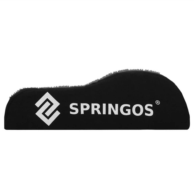 Mata zdrowotna do akupresury Springos FA0153 z kolcami z poduszką 105 x 40 cm Szaro-czarna (5907719490199) - obraz 9