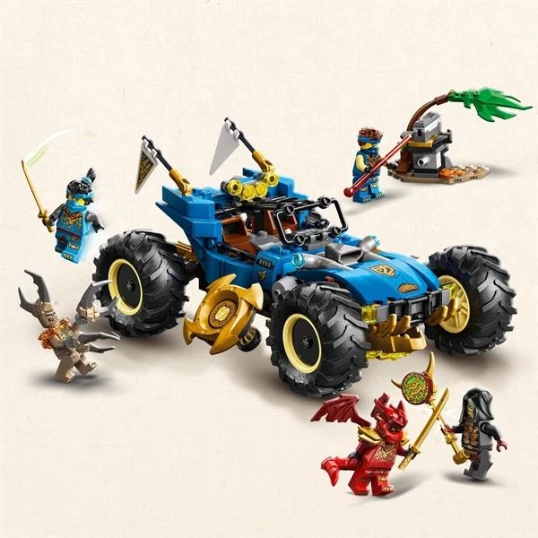 Конструктор LEGO Ninjago Автомобіль-трансформер Джея 387 Деталей (71856) - изображение 5
