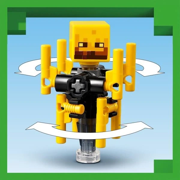 Конструктор LEGO Minecraft Битва з лавою в Незері 99 деталей (21266) - изображение 6