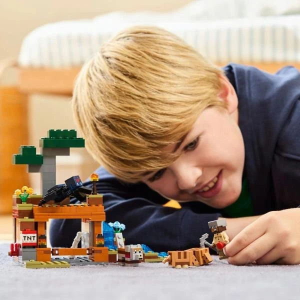 Конструктор LEGO Minecraft Шахтна експедиція Броненосець 247 деталей (21269) - Фото 8 Конструктор LEGO Minecraft Шахтна експедиція Броненосець 247 деталей (21269) - изображение 8