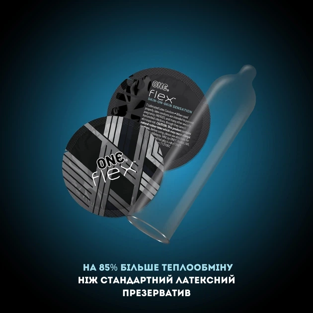 Презервативи One Flex Графенові ультратонкі 3 шт (ROZ6400230470) - Фото 4 Презервативи One Flex Графенові ультратонкі 3 шт (ROZ6400230470) - зображення 4