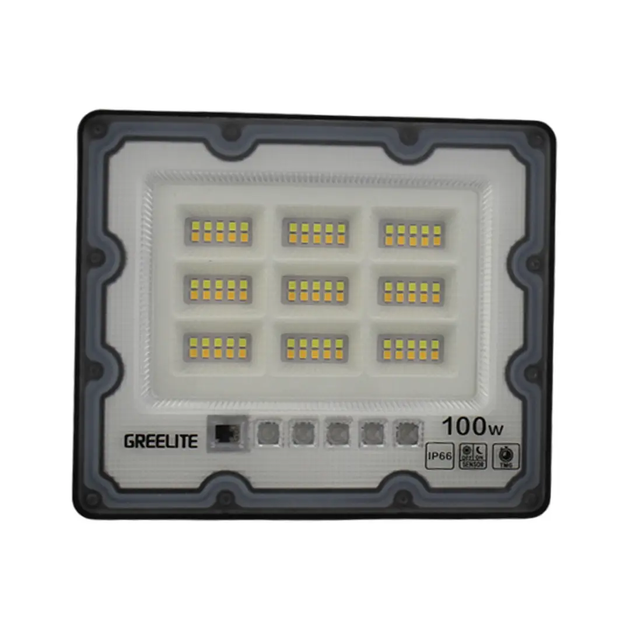 Уличный фонарь на столб с пультом и датчиком движения 100W JX 007/ 8954 с солнечной панелью - изображение 4