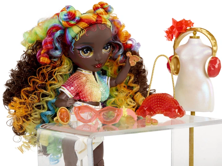 Zestaw zabawek MGA Rainbow High Creative Crystals 121381-3 (35051121381) - obraz 4