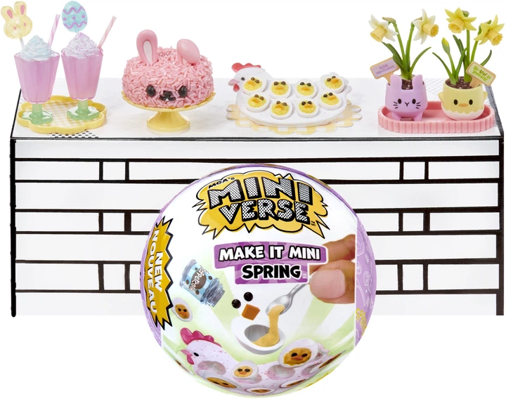 Zestaw zabawek MGA's Miniverse Make it mini: Spring 523727-33 (35051523727) - obraz 5