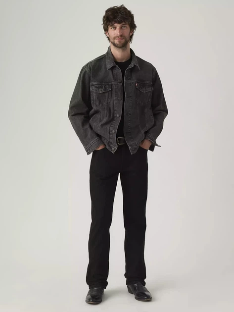 Jeansy regular fit męskie Levi`s 537 Western Bootcut 000XI-0024 W31L32 Czarne (5401187773056) - obraz 3