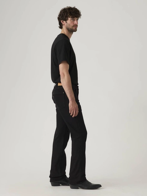 Jeansy regular fit męskie Levi`s 537 Western Bootcut 000XI-0024 W31L32 Czarne (5401187773056) - obraz 4
