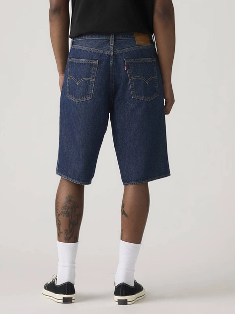 Spodenki męskie bermudy bawełniane Levi`s 478 Baggy Shorts 001JM-0009 31 Granatowe (5401187452319) - obraz 2
